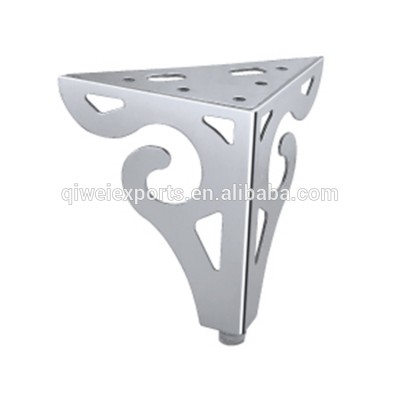 Decorative pattern stainless steel sofa legs furniture chair legs