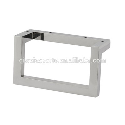 Rectangular kitchen stainless steel furniture table legs