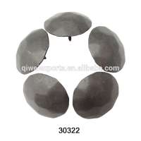 DIA30mm Polygonal Matte Black Metal Furniture Nails 30322